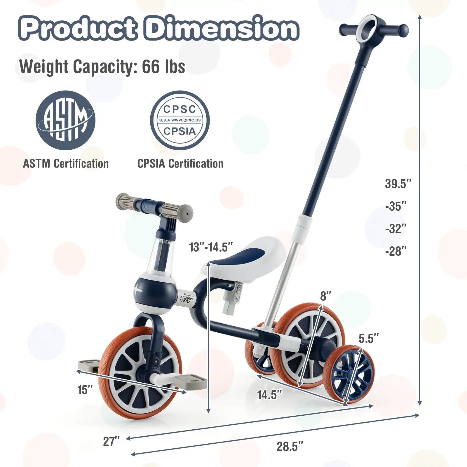 4-in-1 Kids Tri by DirectDeals