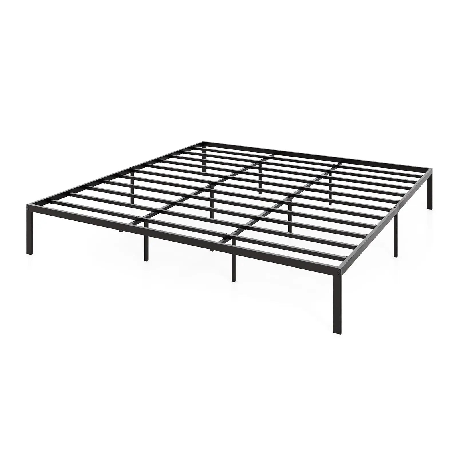 Full/Queen/King Size Metal Bed Frame Heavy Duty Support Slats Mattress Foundation by DirectDeals