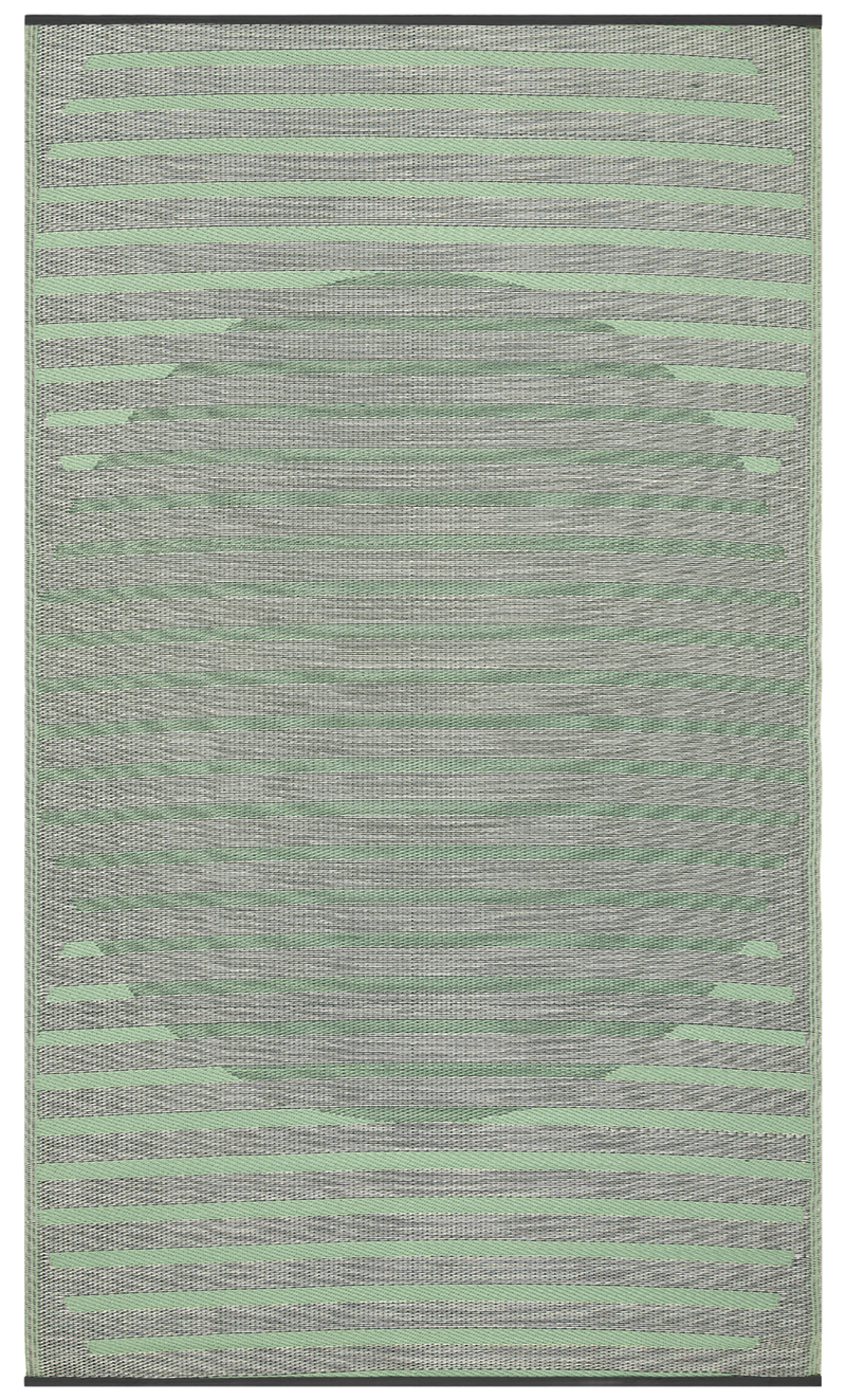 Kyoto - Green Outdoor Rug for Patio, photo 3 of 7