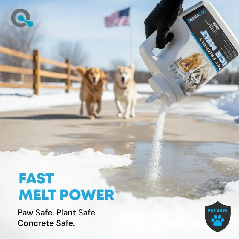AquaDoc Pet Safe Ice Melt (Magnesium Chloride) by AquaDoc