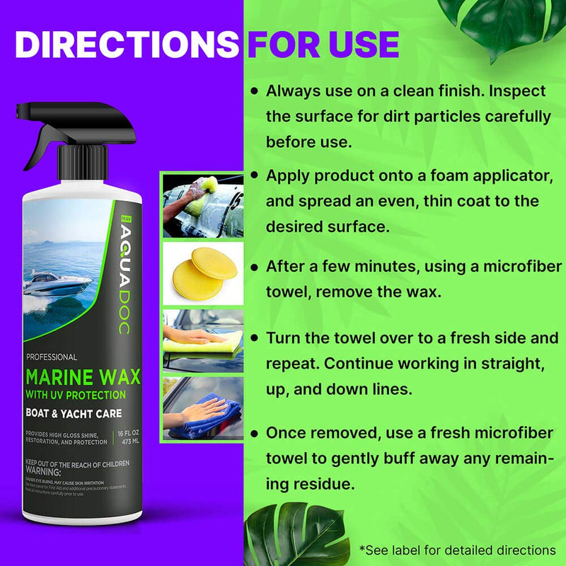 Marine Polish Boat Wax by AquaDoc