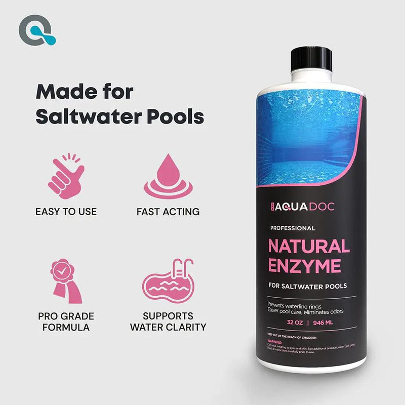 Pool Enzyme Treatment for Saltwater Pools by AquaDoc
