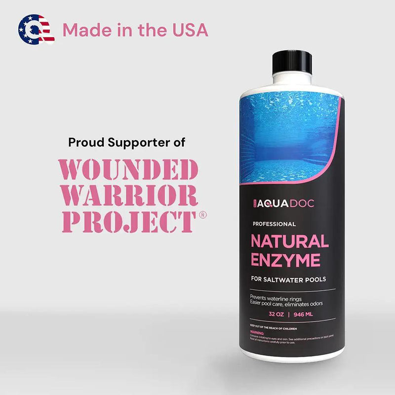 Pool Enzyme Treatment for Saltwater Pools by AquaDoc