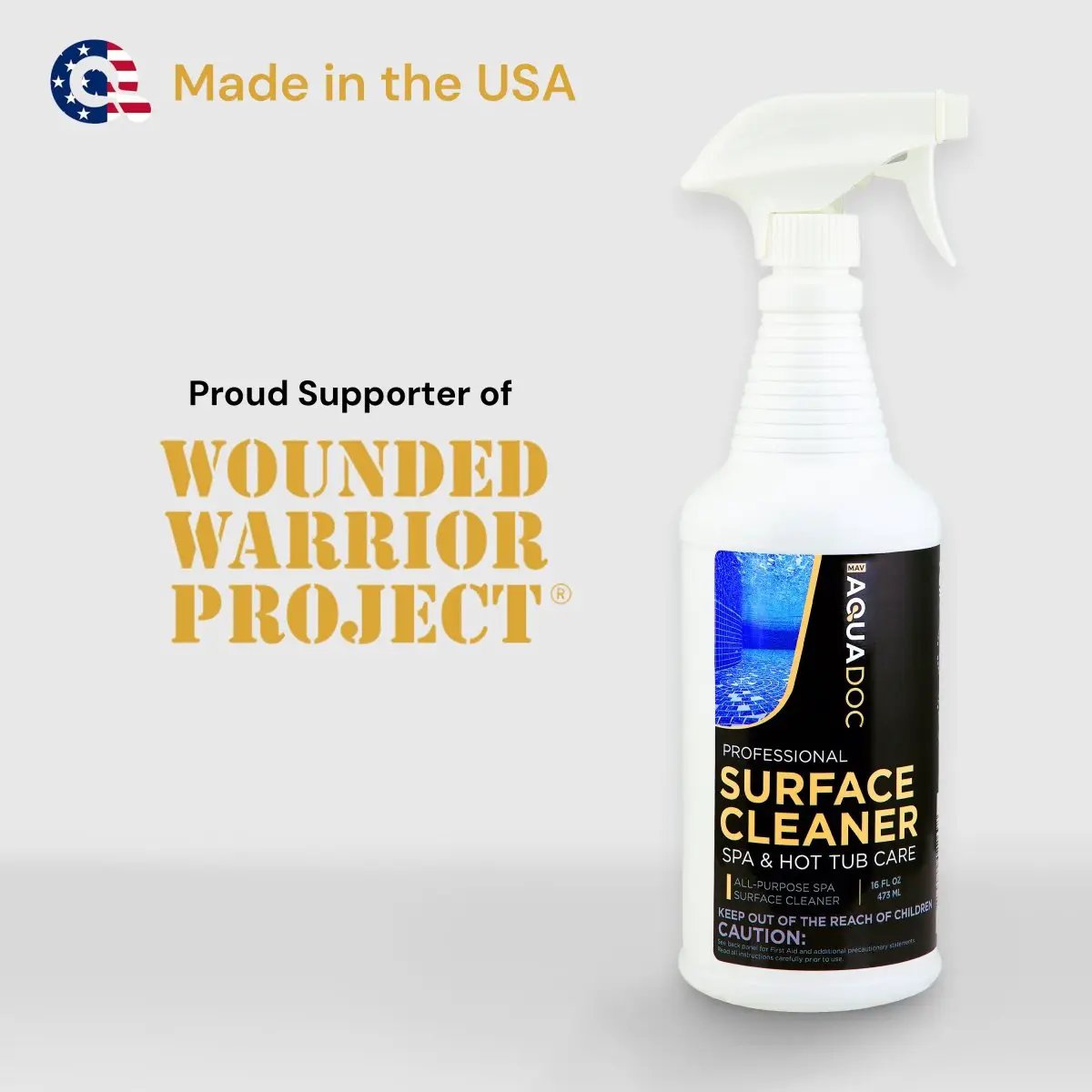 Spa Surface Cleaner for Hot Tub by AquaDoc