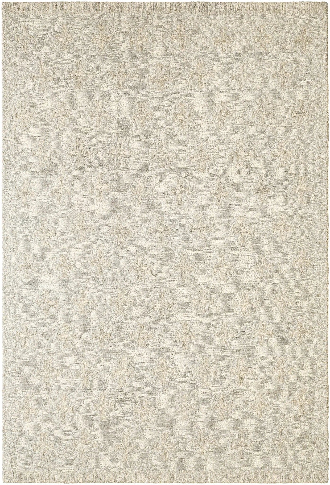 Lotta Peach Modern Wool Area Rug by Boutique Rugs