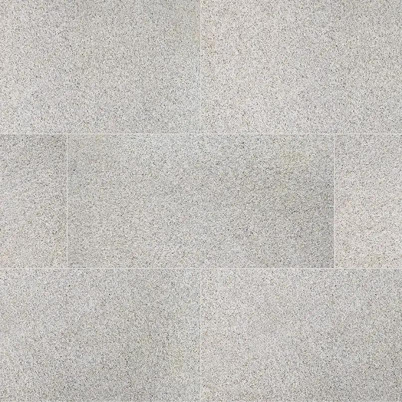 White Mist Granite Paver Flamed Pool Copings 12x24 close up