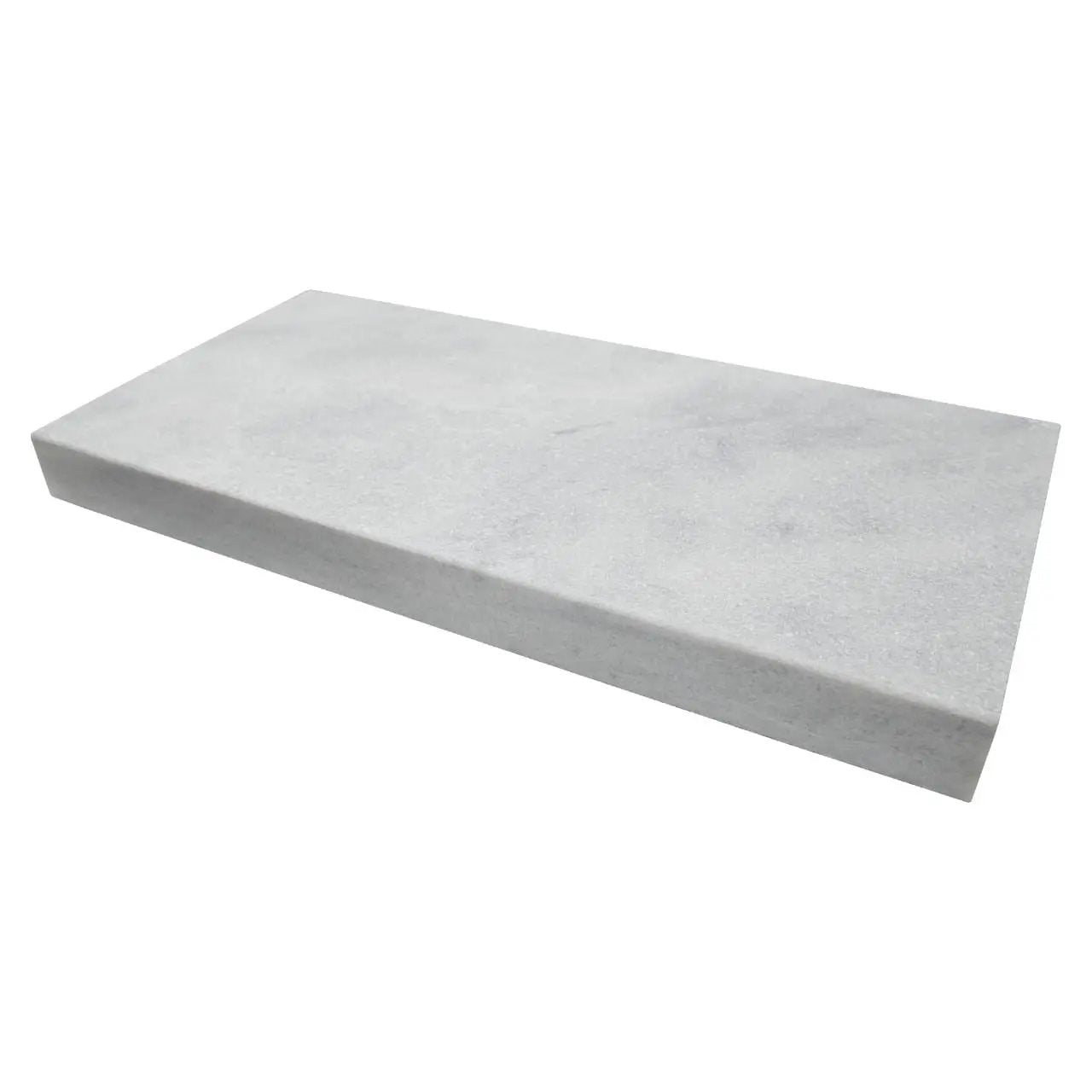 Cosmic Gray Pavers Sandblasted Marble 12x24 close up