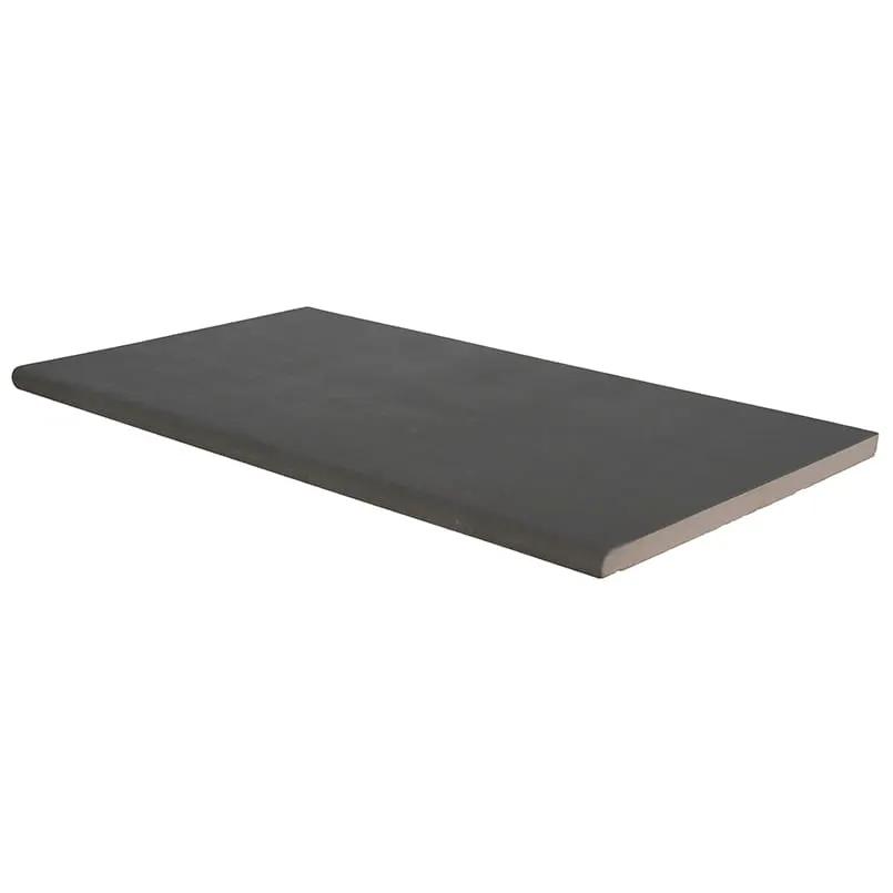Beton Antracite Matte Porcelain Pool Copings 13x24 close up
