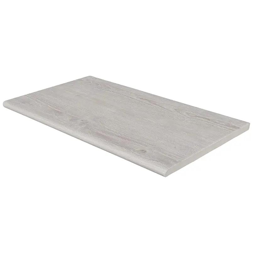Caldera Grigia Matte Wood Look Porcelain Pool Copings 13x24 close up