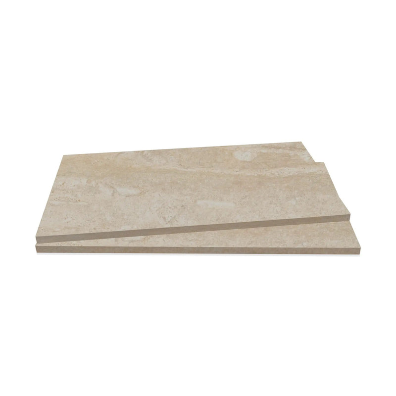 Cordova Avorio Matte Porcelain Pool Copings 13x24 close up