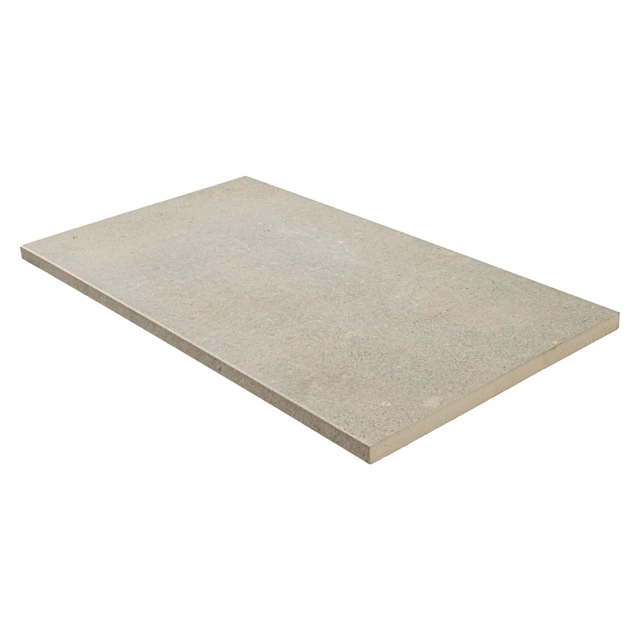 Gritzo Almond Matte Porcelain Pool Copings 13x24 close up