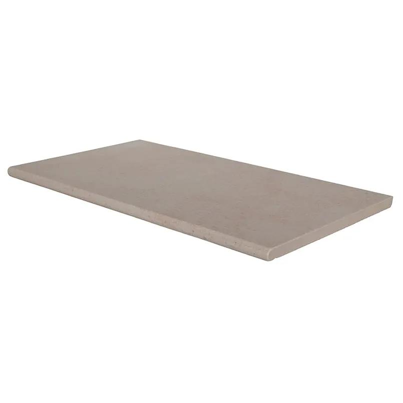 Livingstyle Cream Matte Limestone Look Porcelain Pool Copings 13x24 close up
