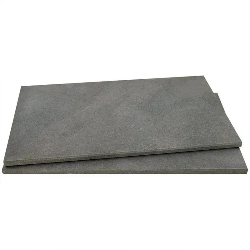 Legions Midnight Montage Matte Porcelain Pool Copings 13x24 by MSI Surfaces