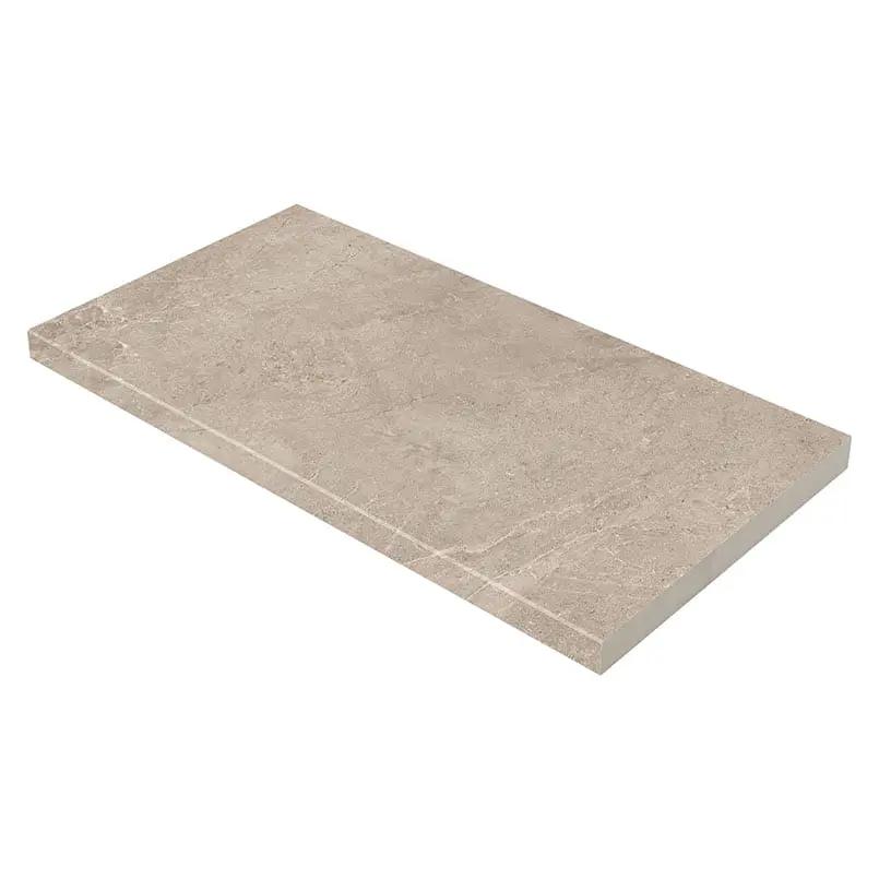 Soreno Taupe Matte Porcelain Pool Copings 13x24 close up