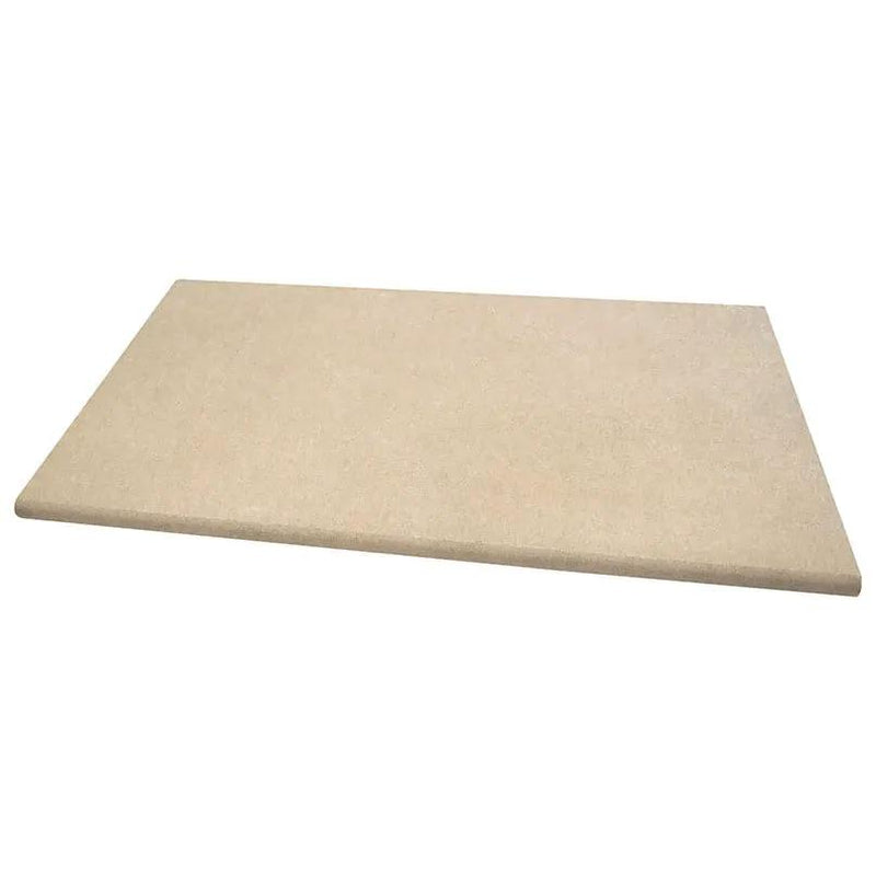 Tierra Beige Matte Travertine Look Porcelain Pool Copings 13x24 close up