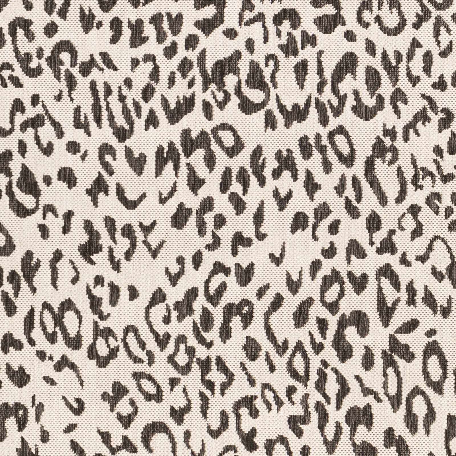 Alderbury White Leopard Print Outdoor Rug by Boutique Rugs