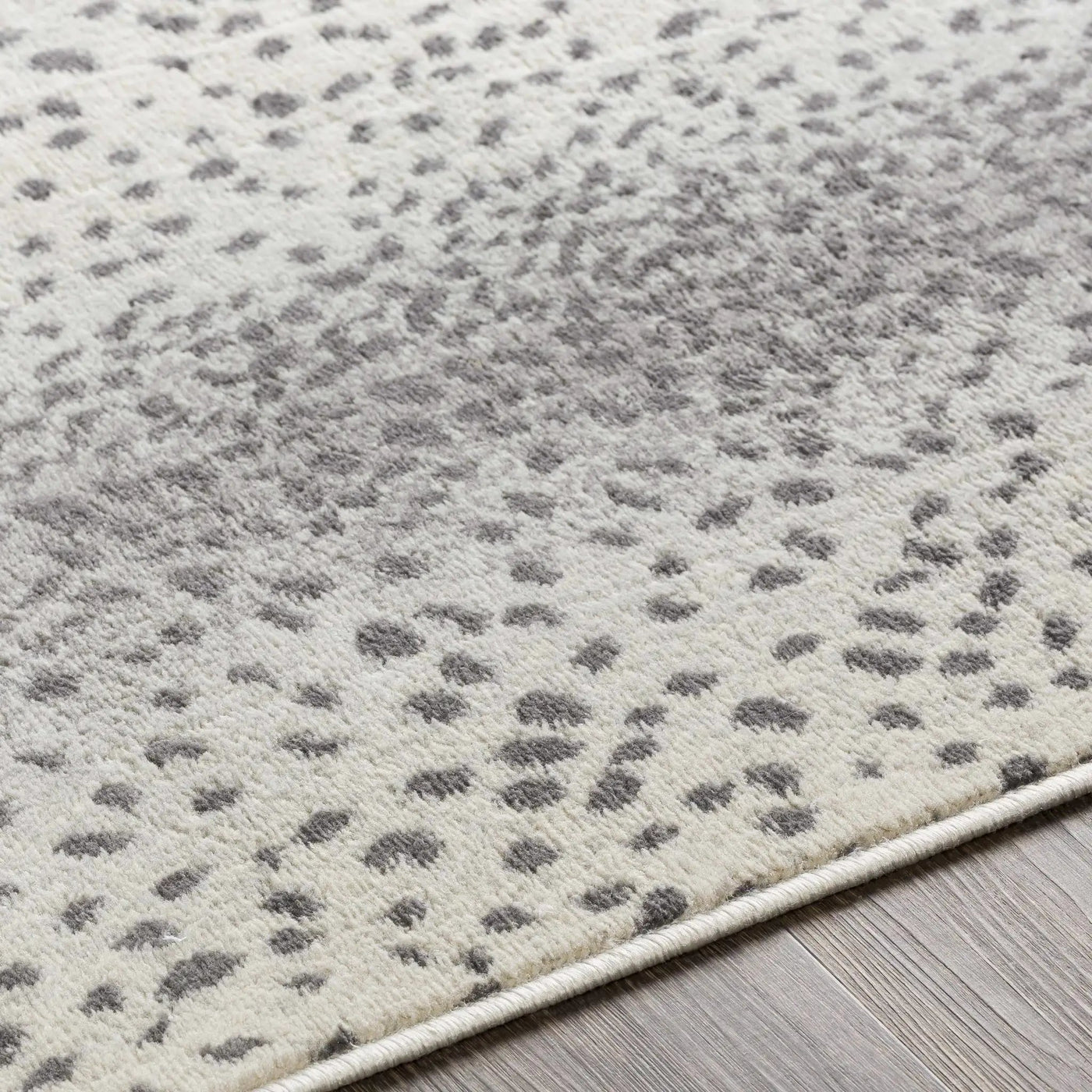 Pointblank Gray Antelope Print Rug by Boutique Rugs