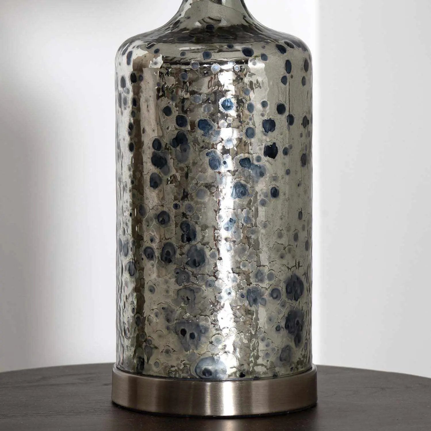 Lentner Ribbed White Ceramic Table Lamp by Boutique Rugs