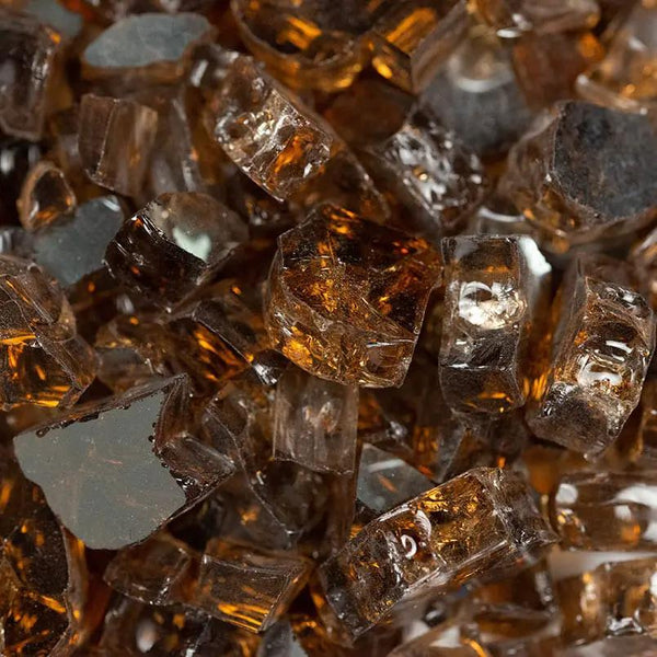 Copper Brown Crushed Glass Pavers 2