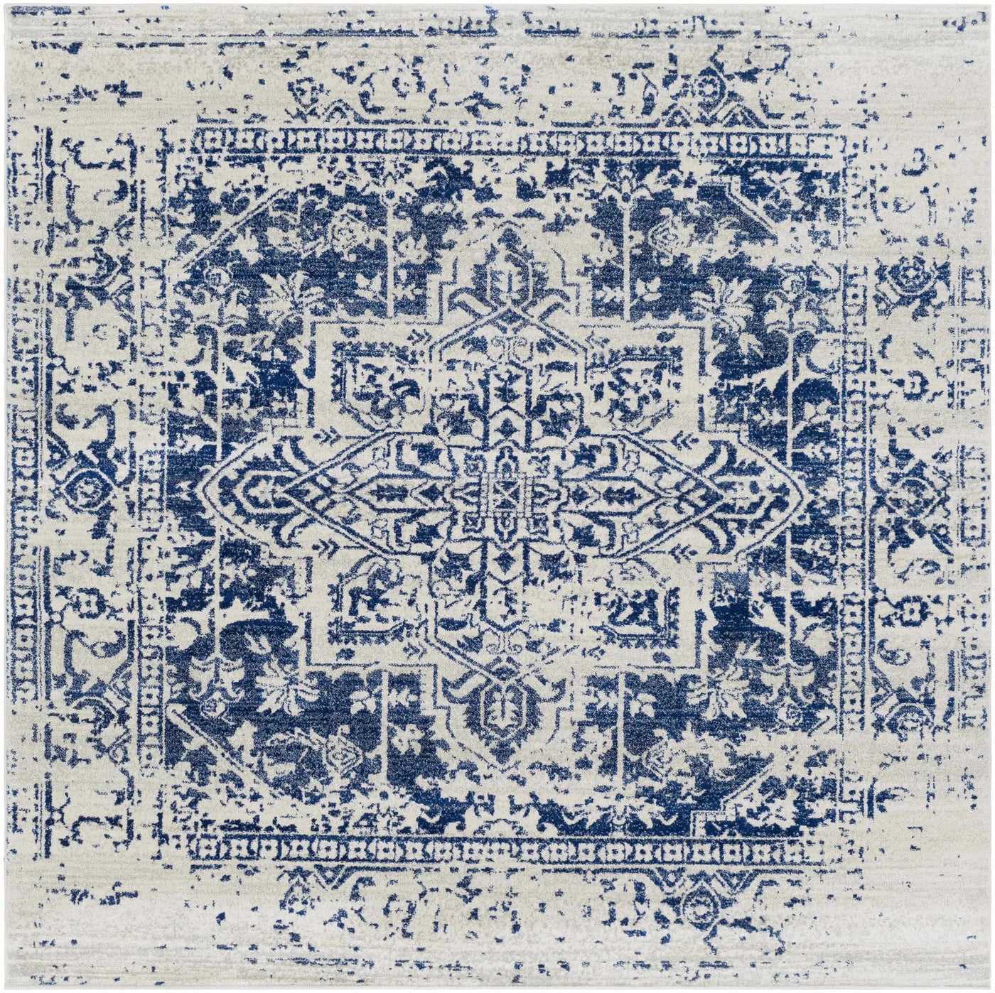 Rachel Navy Area Rug by Boutique Rugs