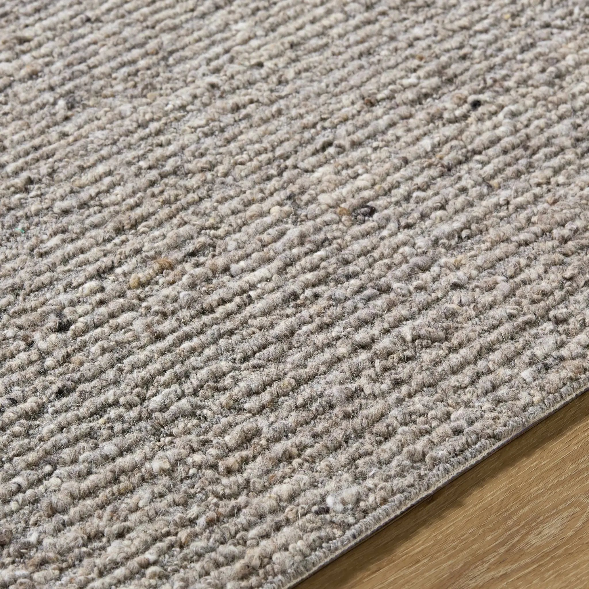 Winta Taupe Wool Area Rug by Boutique Rugs