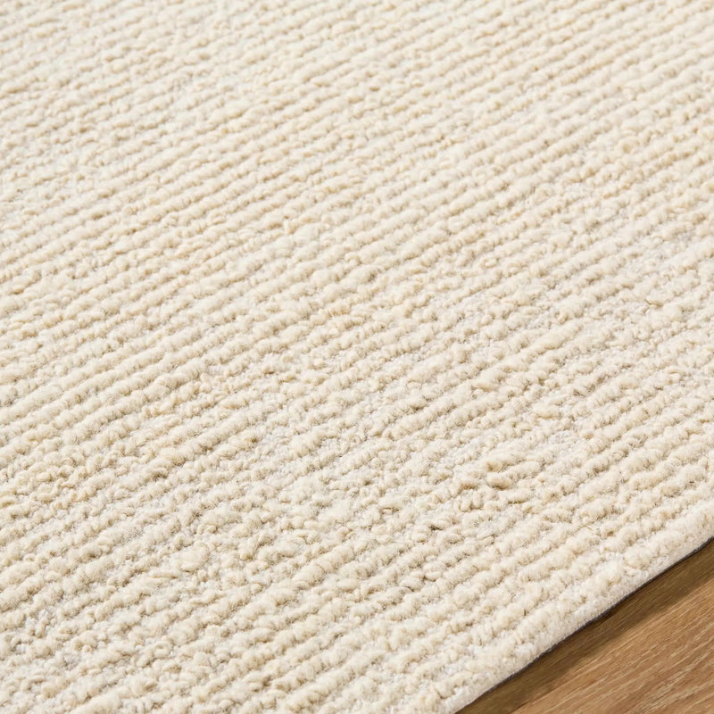 Winta Cream Wool Area Rug by Boutique Rugs