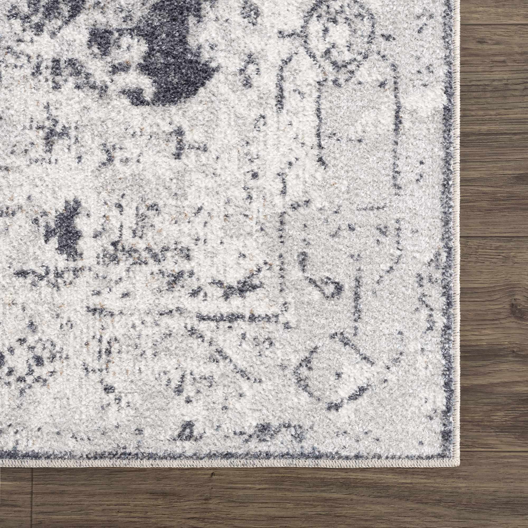 Hera Ivory Boutique Washable Rug - Clearance by Boutique Rugs