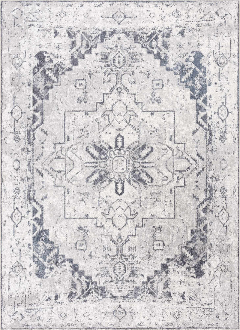 Hera Ivory Boutique Washable Rug - Clearance by Boutique Rugs