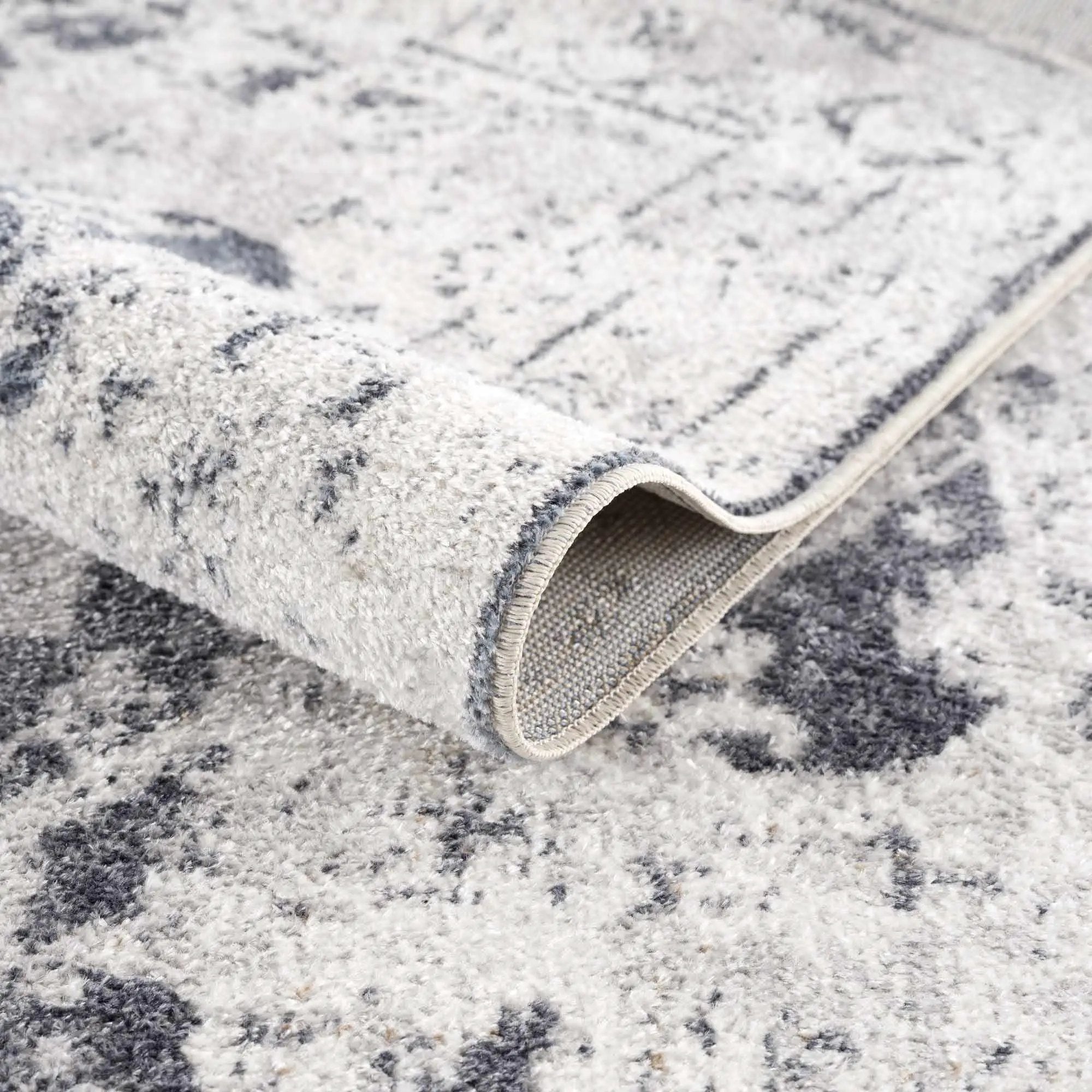 Hera Ivory Boutique Washable Rug - Clearance by Boutique Rugs