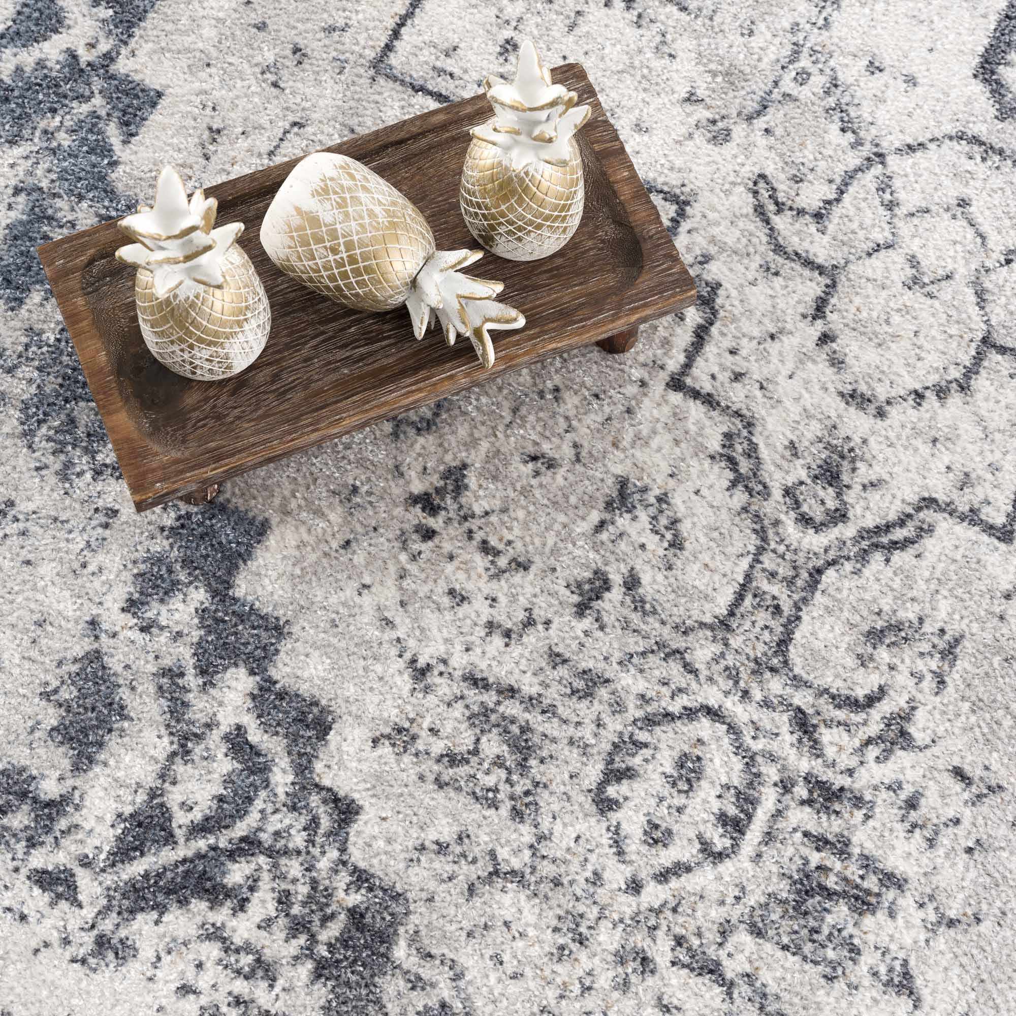 Hera Ivory Boutique Washable Rug - Clearance by Boutique Rugs
