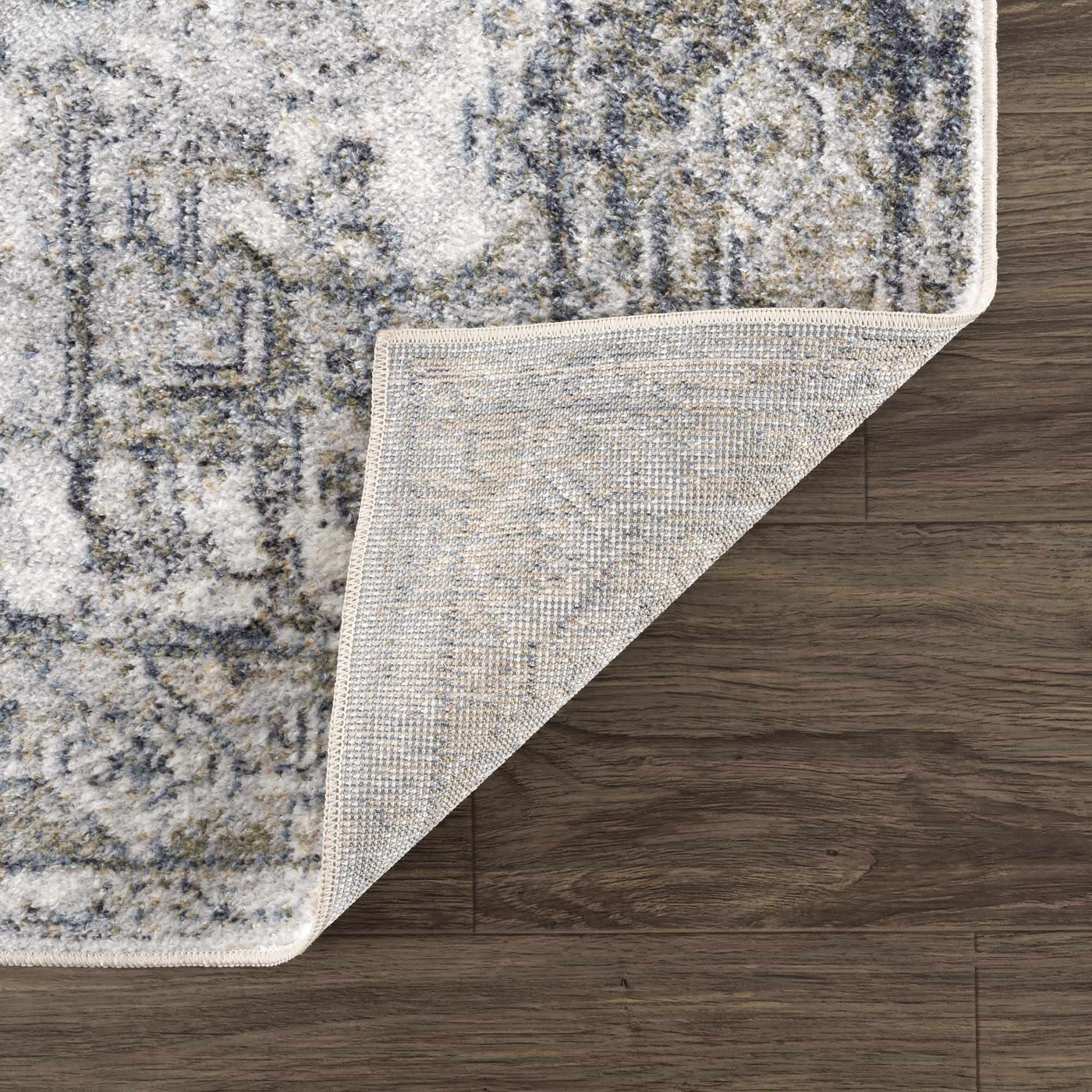 Hera Olive Boutique Washable Rug by Boutique Rugs