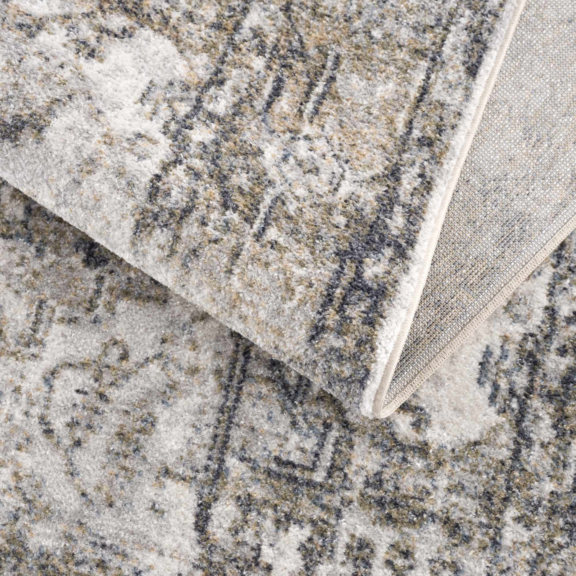 Hera Olive Boutique Washable Rug by Boutique Rugs