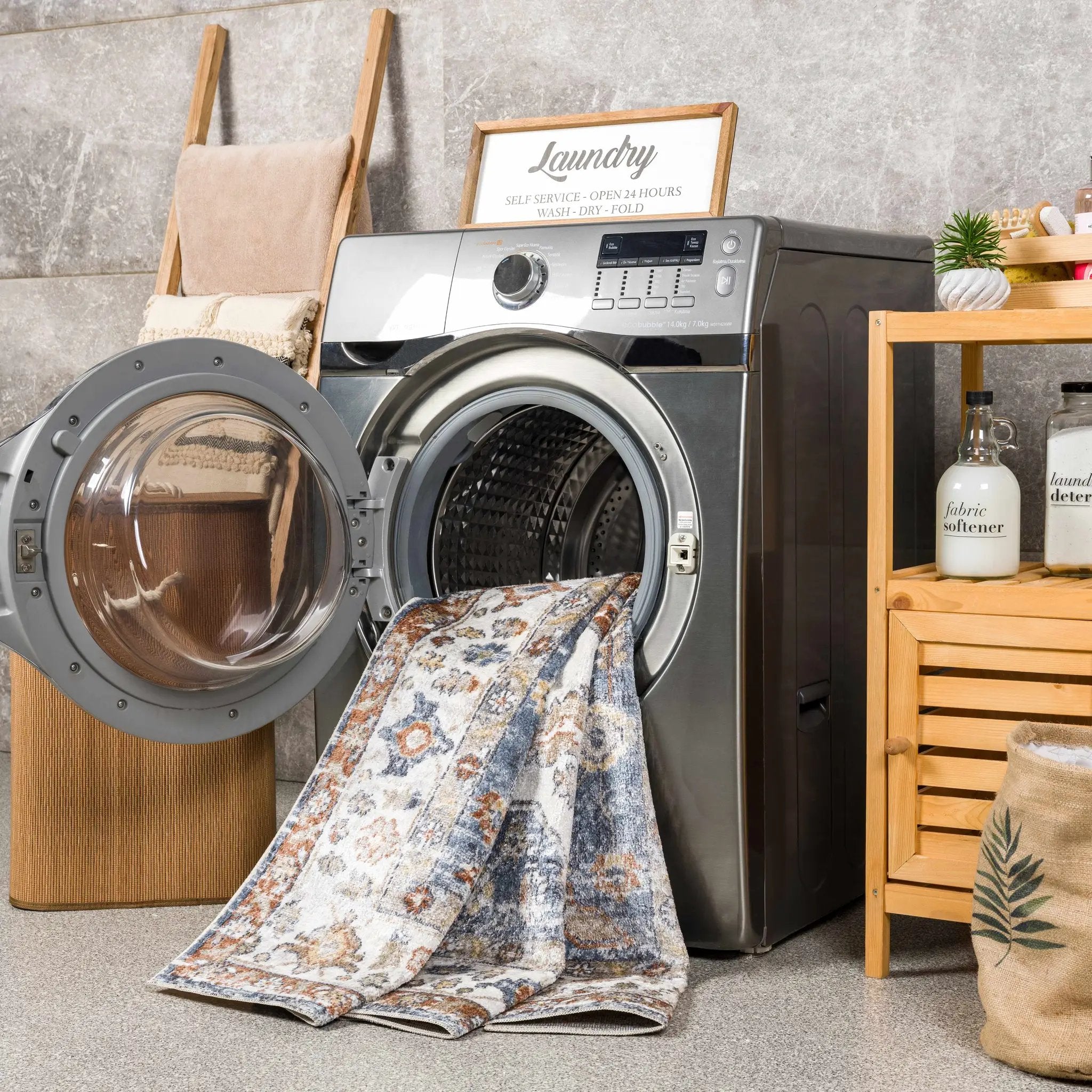 Ebbe Washable Area Rug - Clearance by Boutique Rugs