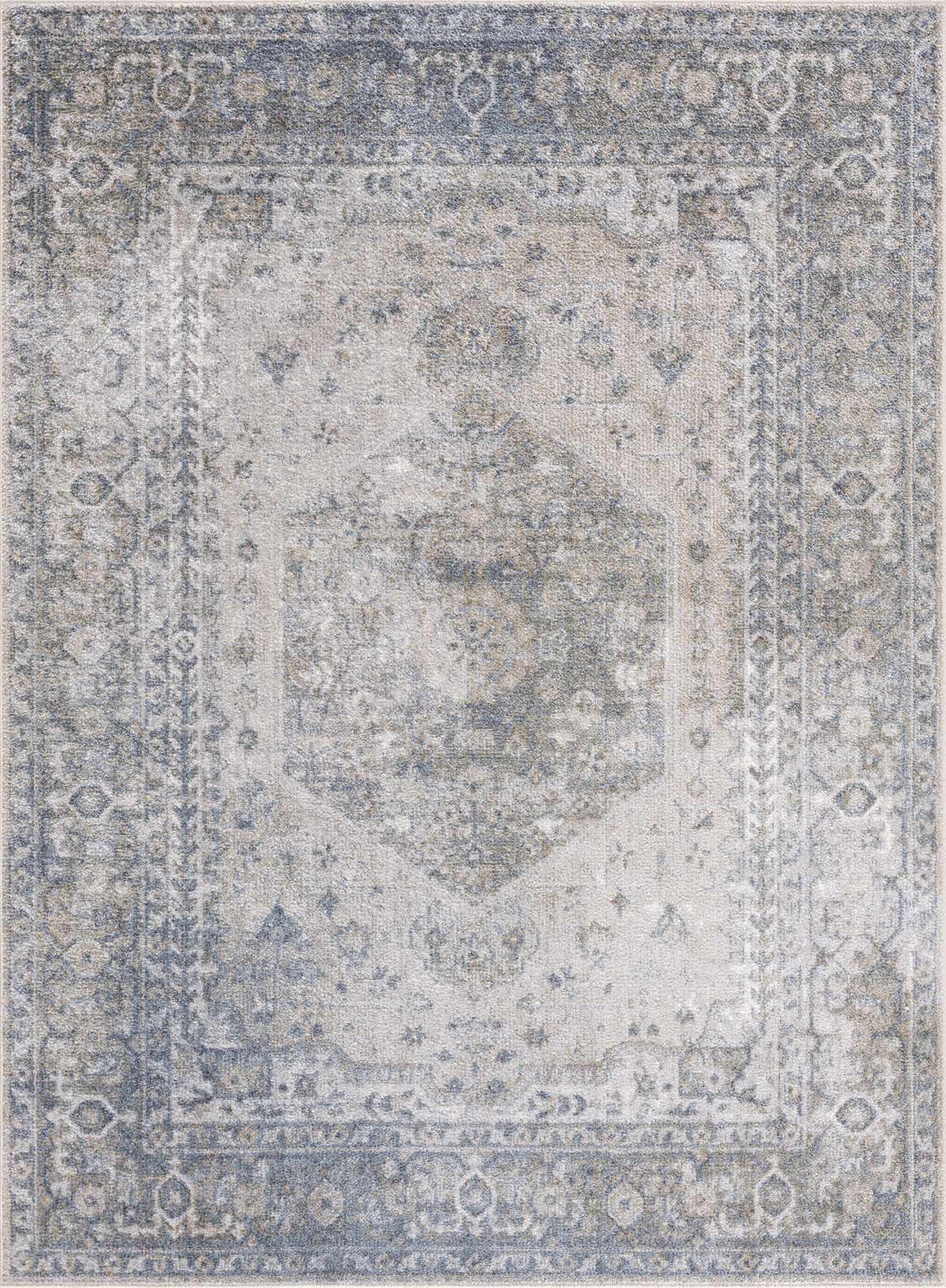 Gael Blue Boutique Washable Rug by Boutique Rugs