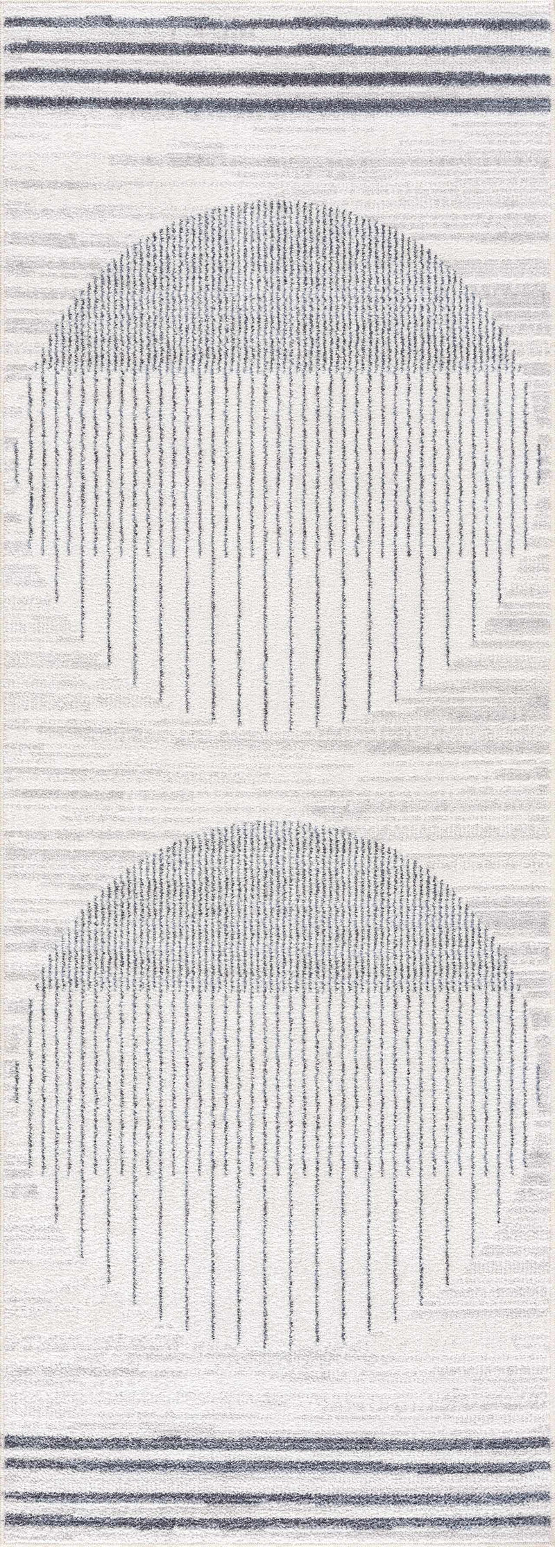 Thad Medium Gray Washable Area Rug by Boutique Rugs