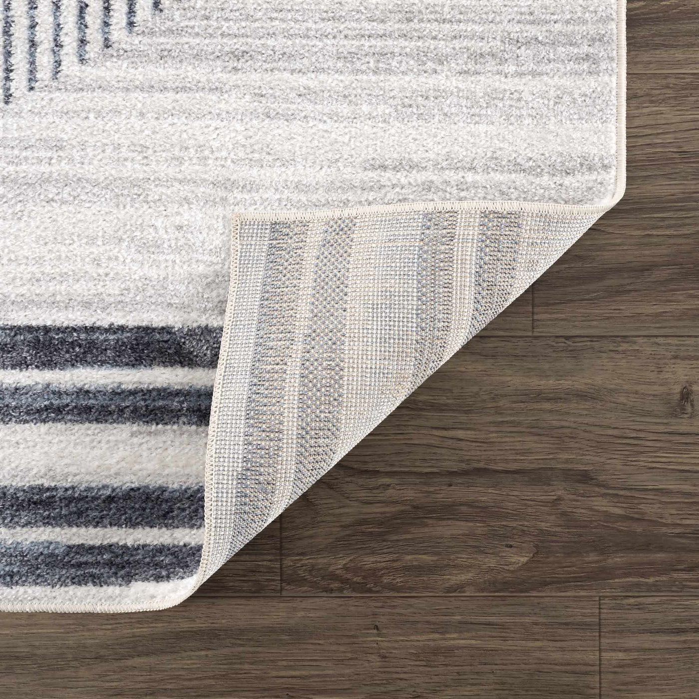 Thad Medium Gray Washable Area Rug by Boutique Rugs