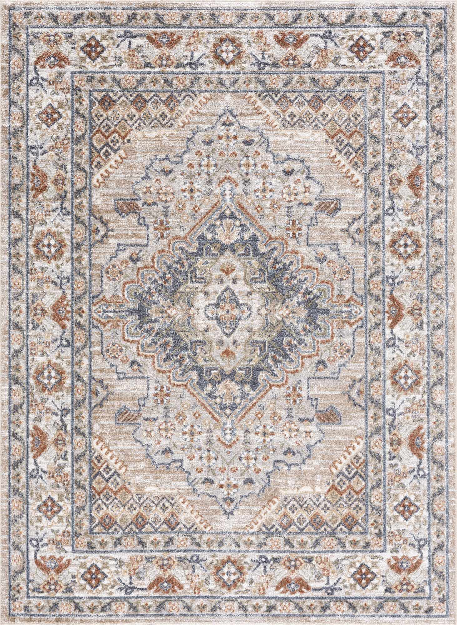 Erez Flat Pile Washable Rug by Boutique Rugs