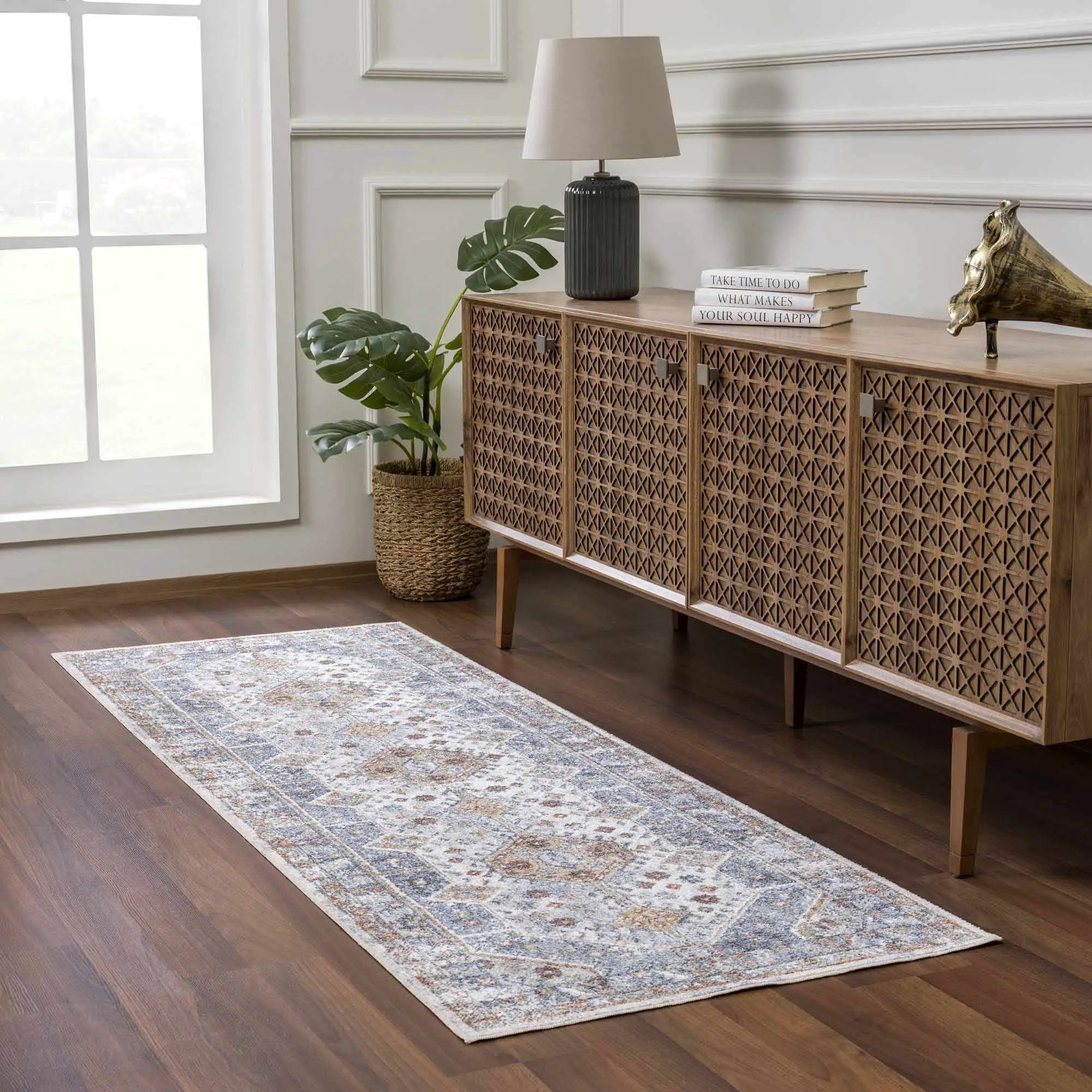 Afya Washable Area Rug by Hauteloom