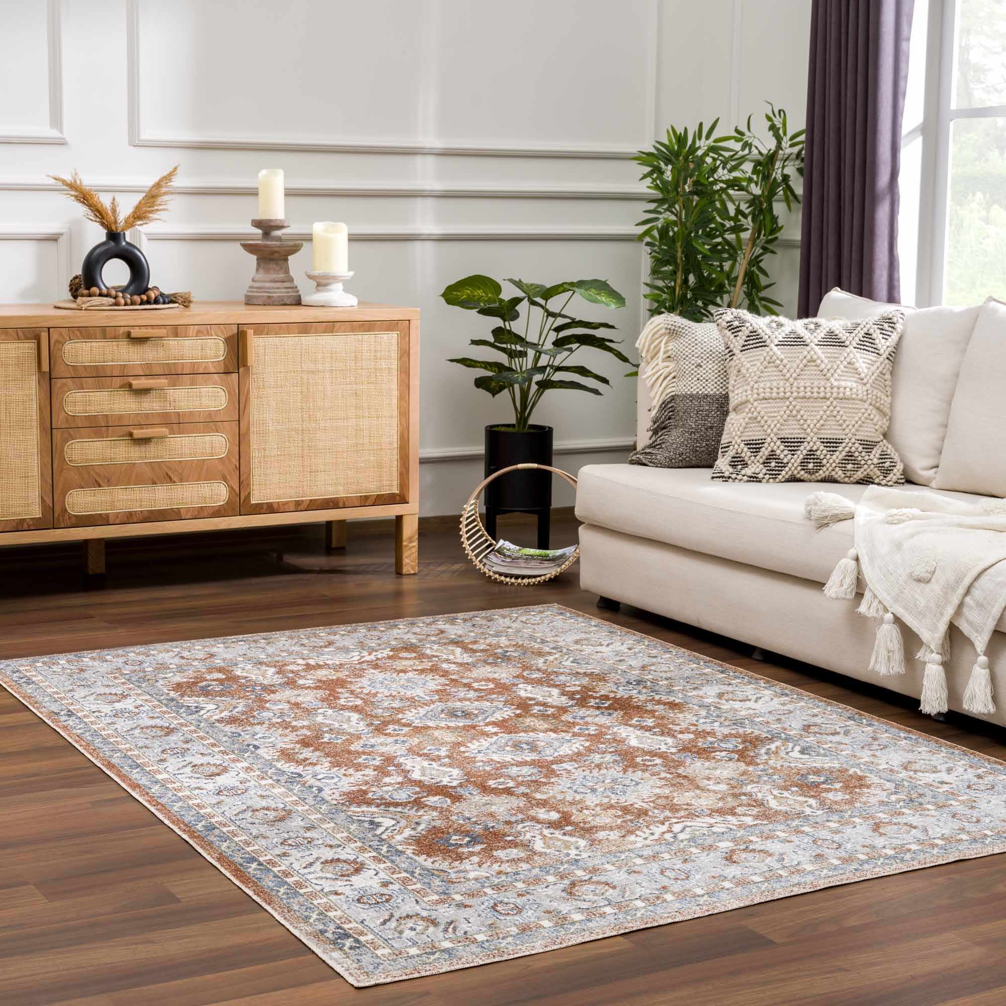 Ezio Boutique Washable Rug - Clearance by Boutique Rugs