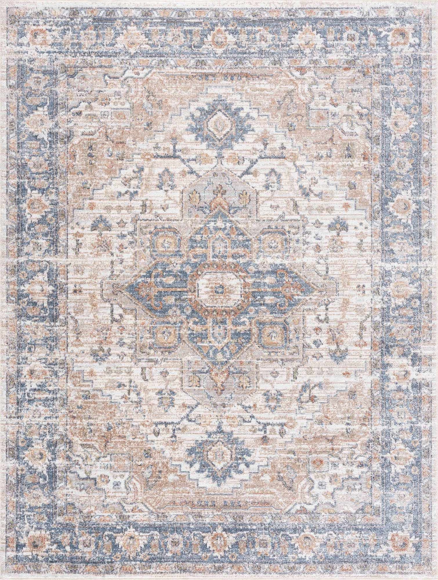 Ezri Cream Washable Area Rug by Boutique Rugs