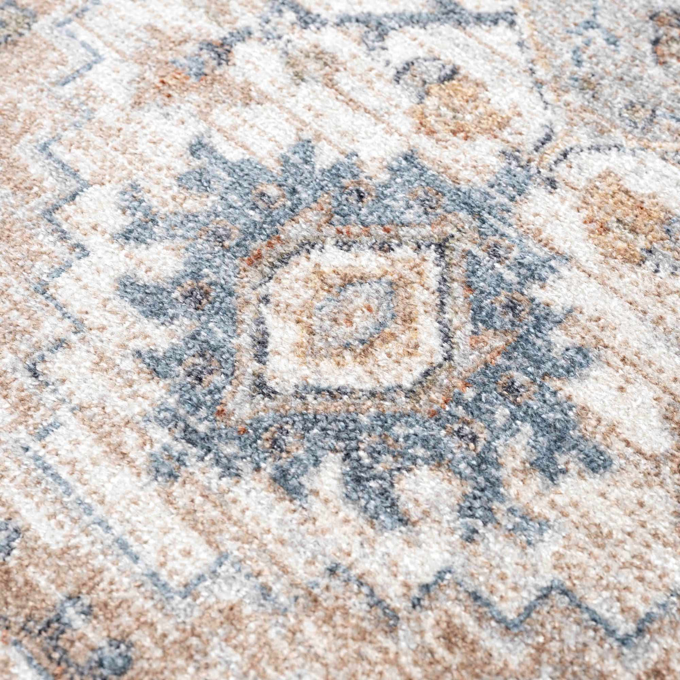Ezri Cream Washable Area Rug by Boutique Rugs