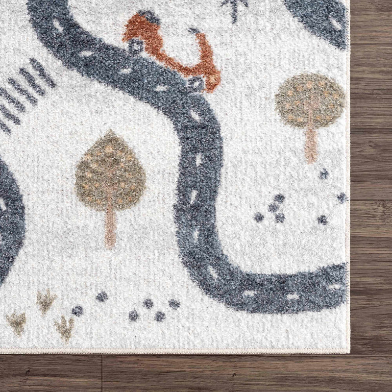 Mave Roads Washable Rug for Kids by Boutique Rugs