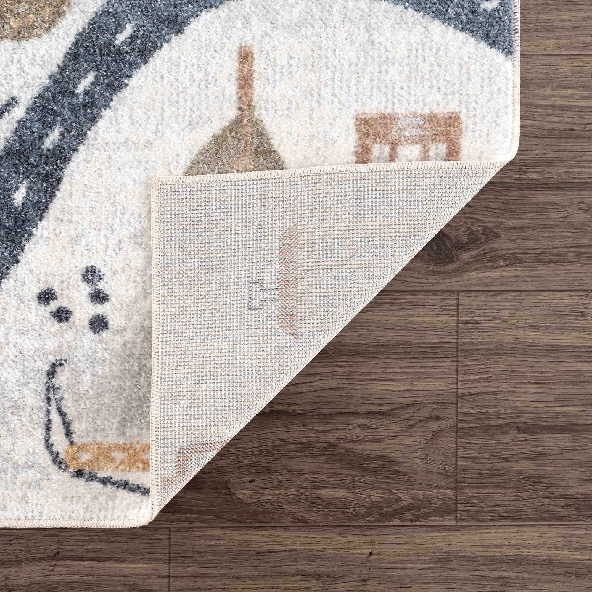 Mave Roads Washable Rug for Kids by Boutique Rugs
