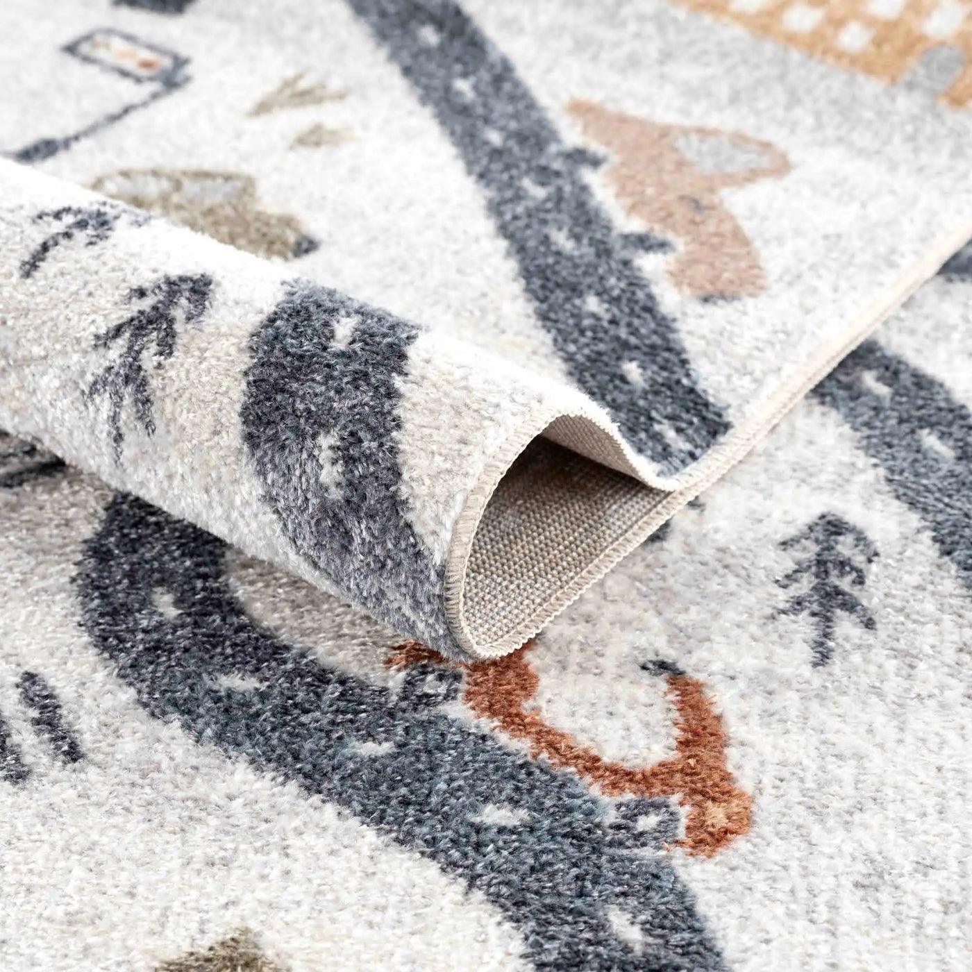 Mave Roads Washable Rug for Kids by Boutique Rugs
