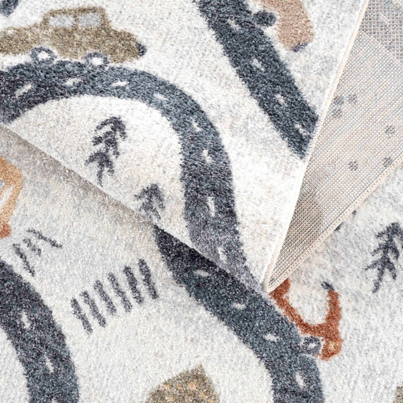 Mave Roads Washable Rug for Kids by Boutique Rugs