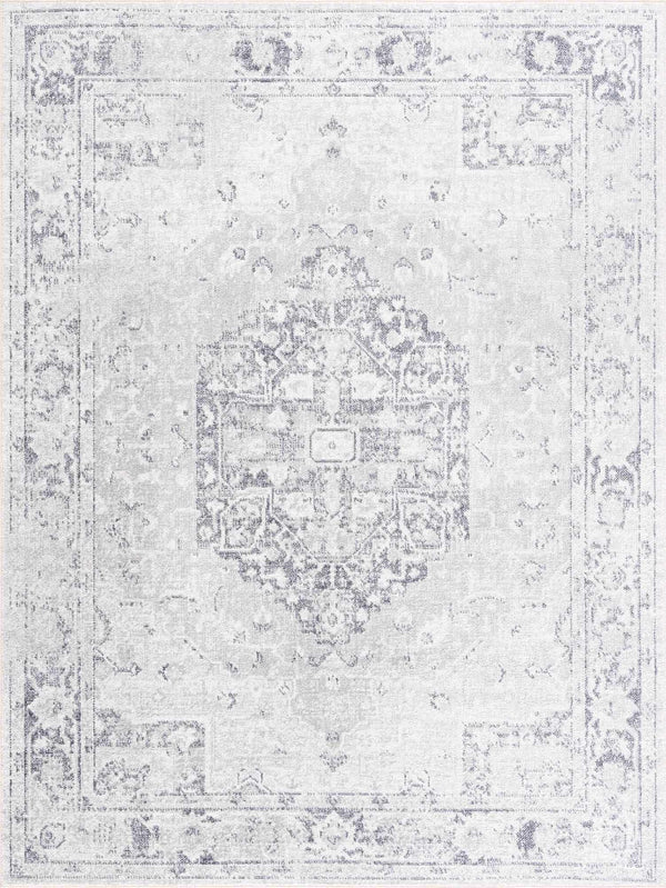 Akram Cream & Antrasit Washable Area Rug, photo 2 of 18