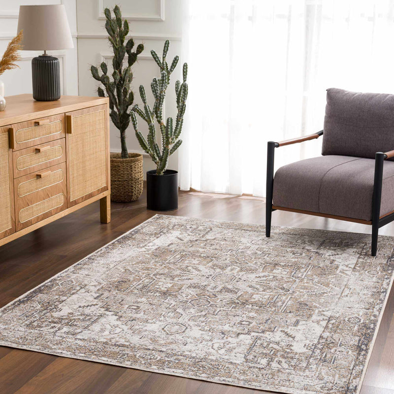 Hera Flat Pile Washable Rug by Boutique Rugs