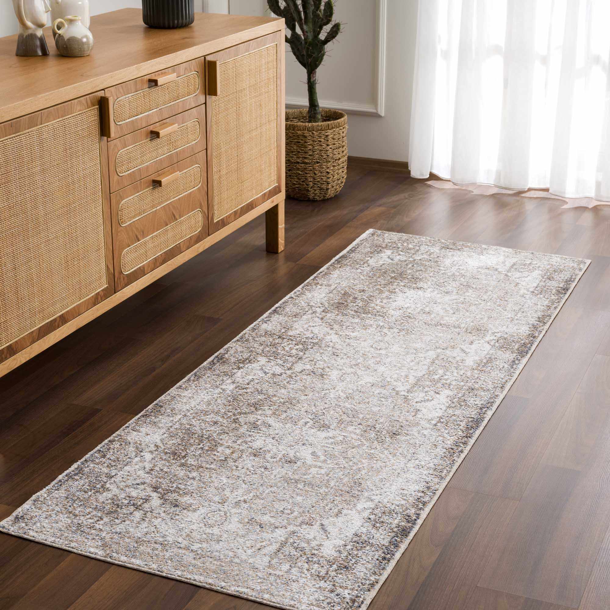 Hera Flat Pile Washable Rug by Boutique Rugs