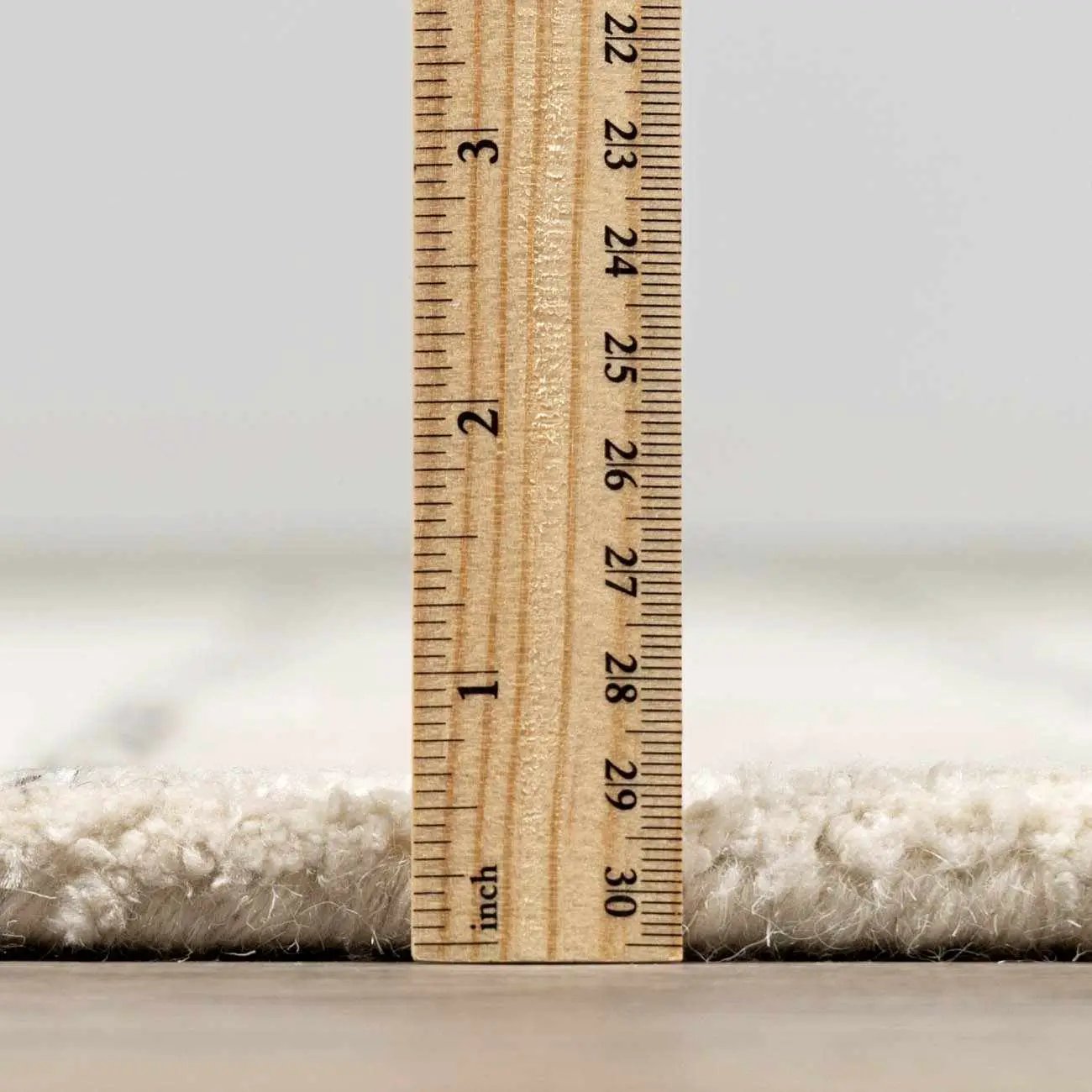 Ellisburg Striped Cream Faux Silk Rug - Clearance by Boutique Rugs