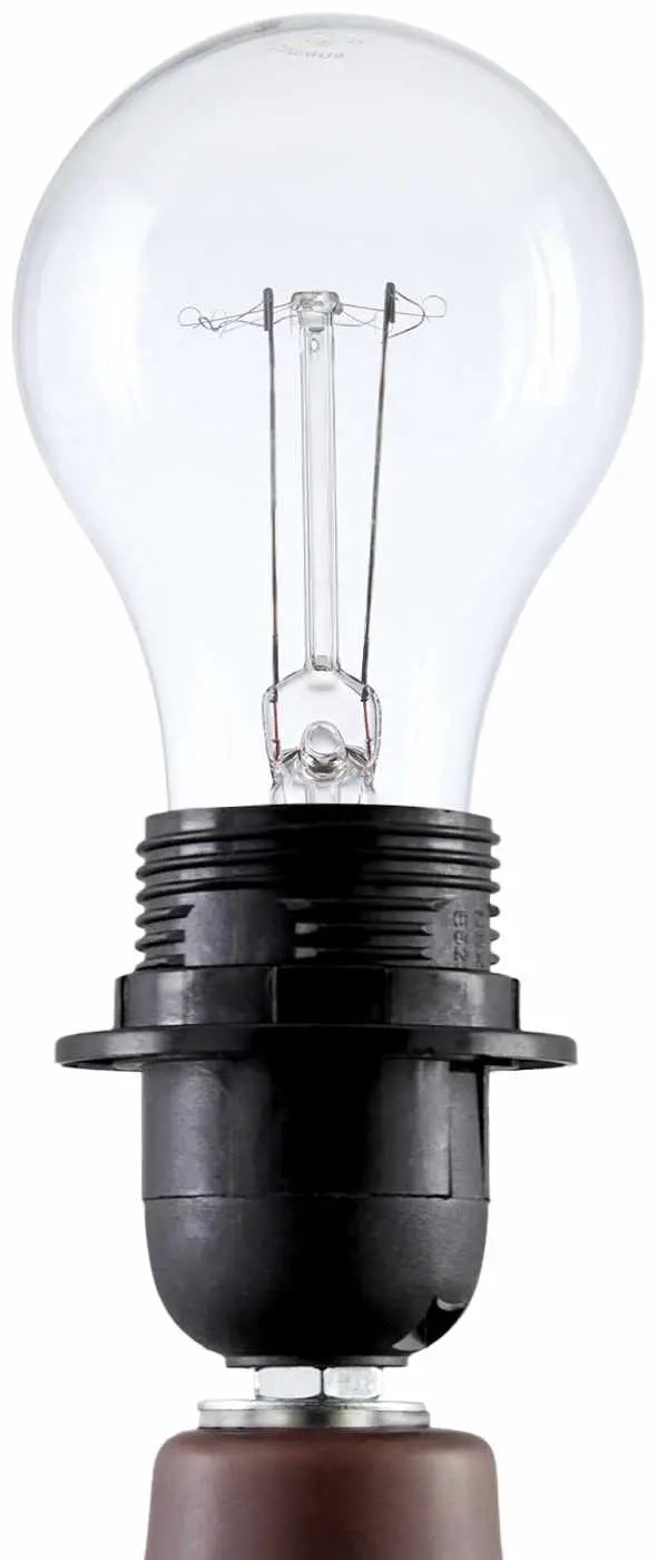 Lumellogno Dark Brown Table Lamp by Boutique Rugs